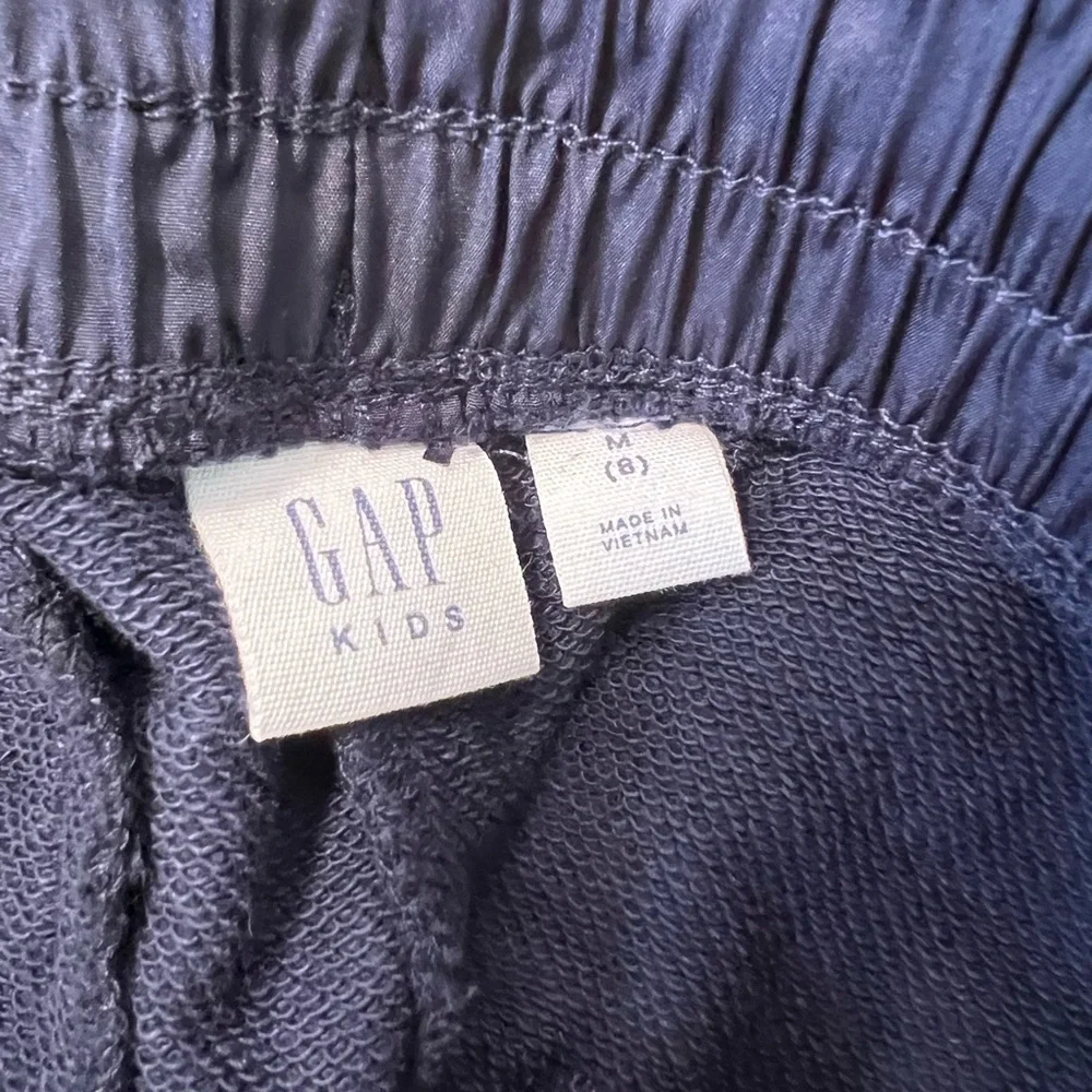 Gap Cotton Navy Blue joggers NEW NWT Big Boys